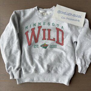 Vintage Minnesota Wild Hockey Sweatshirt, Retro Minnesota Wild Unisex Shirt Tee